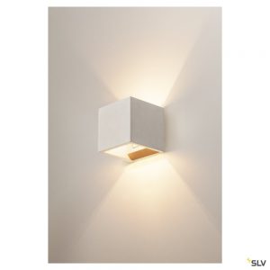 SOLID CUBE, applique intérieure, gris, G9/QT14, 25W max, béton