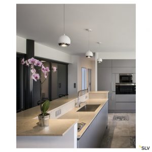LIGHT EYE 150, suspension intérieure, blanc, GU10/QPAR111, 75W max