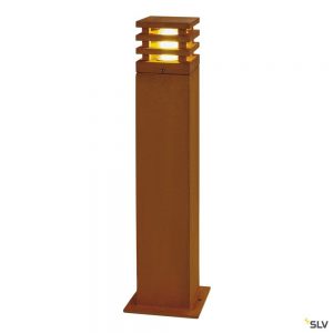 RUSTY 70, borne extérieure, fonte rouillée, LED, 8,6W, 3000K, IP55