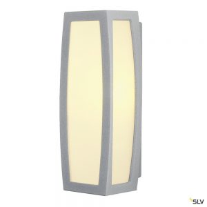 MERIDIAN BOX SENSOR, applique, gris, E27, max 25W, détecteur de mouvement