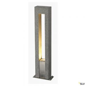 ARROCK ARC, borne, granit, poivre & sel, GU10, max. 35W